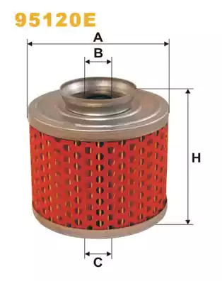 95120E WIX FILTERS Üzemanyagszűrő